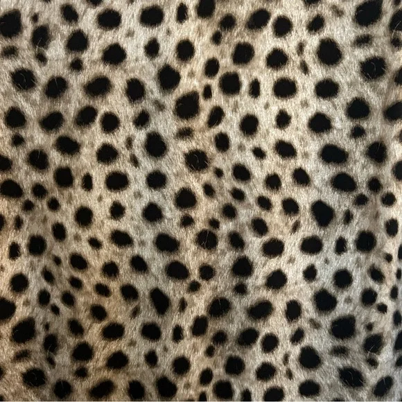 Michael Kors Animal Print Cheetah Print Long Sleeve Dress Size Small - Picture 6 of 6
